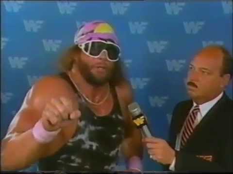 Macho Man Randy Savage Interview (10-03-1987)