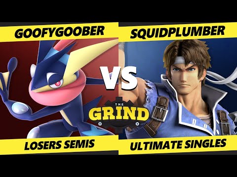 The Grind 189 Losers Semis - GoofyGoober (Greninja) Vs. Squidplumber (Richter) Smash Ultimate - SSBU