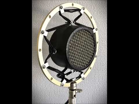 Vintage Early 1950s Ring-Mounted Dynamic Microphone, working-R2 (Hear it) image 6