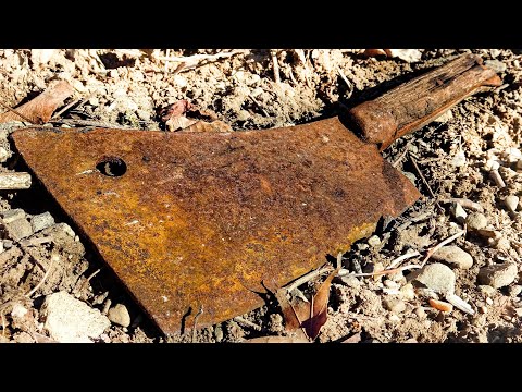 Antique Rusty Cleaver Restoration [Satisfying restoration]