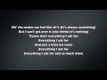 The Maine-Everything I ask for (lyrics) 