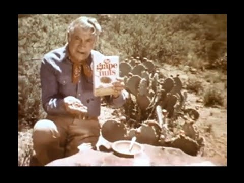 Euell Gibbons For Grape-Nuts (Early 1970s)