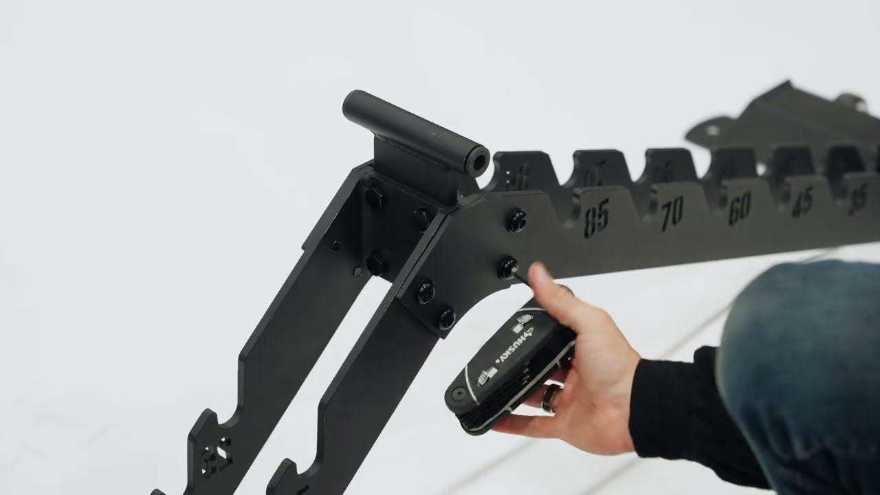 Buzz-Saw Heavy-Duty Adjustable Bench Assembly Instructions