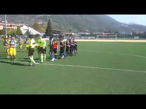 Under 13, Torneo Intern.le del Garda e Vallesabbia ~ Parma-Vicenza, ingresso in campo