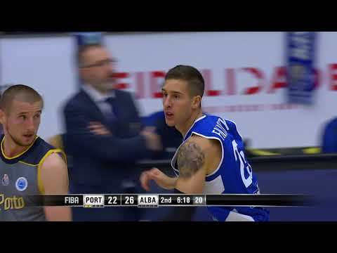 Basquetebol: FC Porto-Alba Fehervar, 92-96 (Taça da Europa, Grupo F, 1.ª jornada, 17/10/18)