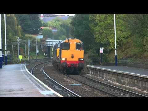 DRS 20303+37608 passes through Heworth working 6E44 Kingmoor to Seaton Flask