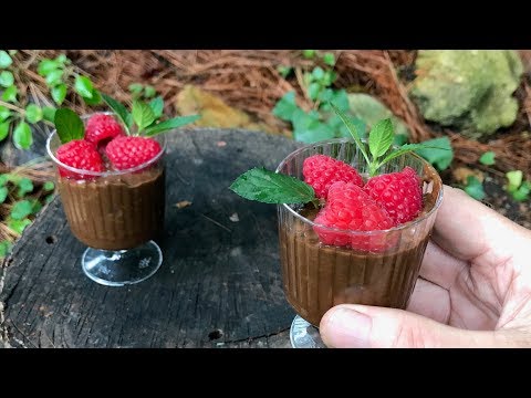 Chocolate Avocado Pudding - easy to make on the trail
