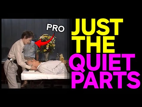 Unintentional ASMR | Master Class with Marjory Barlow Giving A Lying Down "Turn" Demonstration