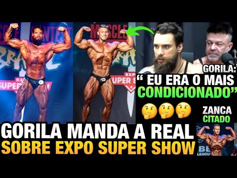 GORILA TÃO SECO QUANTO RAMON E ZANCA DE FRENTE ?? ELE OPINOU E NÃO ACHOU JUSTA SUA COLOCAÇÃO NO SHOW