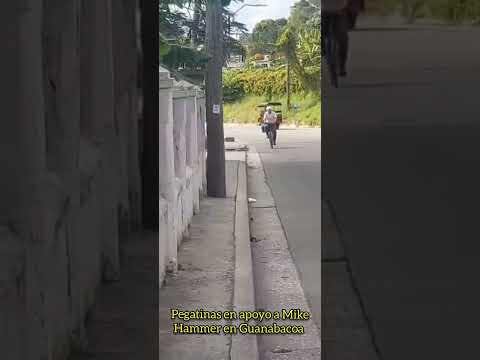 Solidaridad con Mike Hammer en Guanabacoa, La Habana.