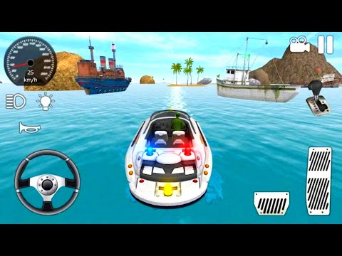 American Boat Coast Lifeguard Rescue Simulator 2021 - Android Gameplay