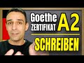Goethe Zertifikat A2 SCHREIBEN How To Pass The Written Part German A2 Goethe Exam