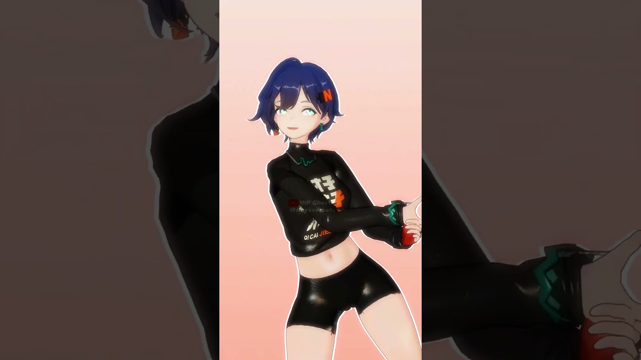 BELLE - NO BATIDAO【ゼンレスゾーンゼロ:ZZZ MMD／4K／60FPS】 #zzz #shorts #belle