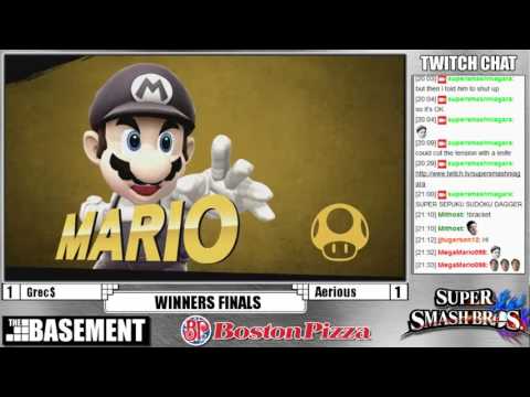 Smash 4 @ BP (08/10/2016) - W. FINALS: Grec$ (C. Falcon) vs. Aerious (Mario)