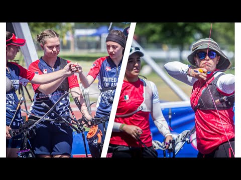 USA v Mexico – recurve women team gold | Santiago 2022 Pan American Championships