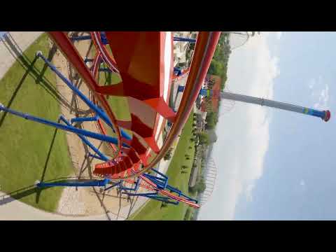 On-ride point of view of Patriot