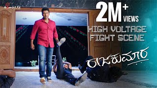 High voltage Fight scene 4K  Raajakumara  Puneeth 