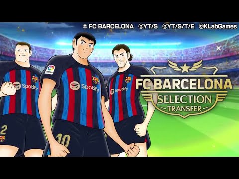 Captain Tsubasa Dream Team ( FC Barcelona Selection Transfer ) My Pull 5 Steps