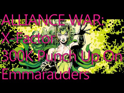 300K Punch up on Emmarauders with X-Factor. Alliance War - MSF