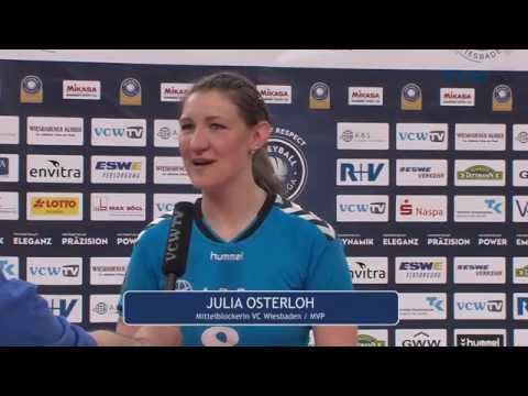 VCW TV: Stimmen zum 2. Play-off-Halbfinalspiel VC Wiesbaden vs. Dresdner SC