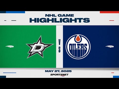 NHL Game 4 Highlights | Oilers vs. Stars - May 27, 2025