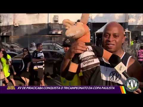 🏆 Campeão da Copa Paulista! 🏆 O XV de Piracicaba conquista o Tricampeonato da Copa Paulista 2025!🔥