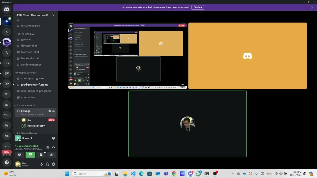 Github oAuth and github webhooks Meeting