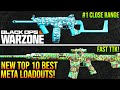WARZONE New TOP 10 BEST META LOADOUTS After UPDATE WARZONE Best Weapons