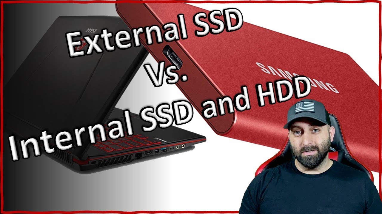 Watch video External SSD vs. Internal SSD and HDD | DocValentino Now External SSD vs. Internal SSD and HDD | DocValentino