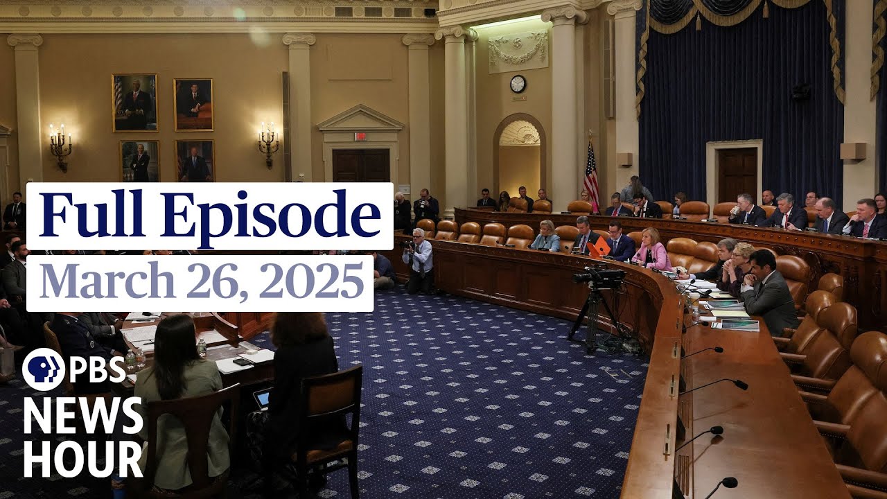 PBS News Hour full episode, March 29, 2025