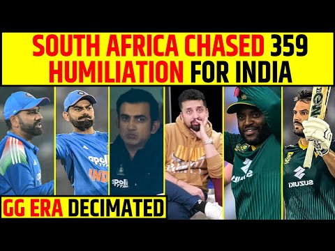🔴India VS South Africa 2nd ODI Live, SA chased 359 India clueless #indvssa #gautamgambhir #kohli