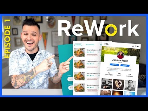Rework Ep 1 | Recipe App Profile Design