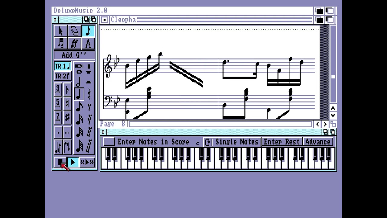 Amiga 500  : Deluxe Music 2.0 und die Klänge der Vergangenheit #amiga500  #commodore