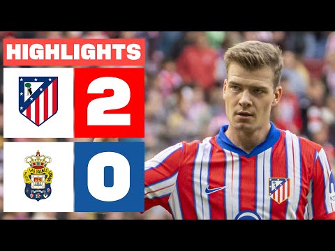 ATLÉTICO DE MADRID 2 - 0 UD LAS PALMAS I RESUMEN LALIGA EA SPORTS