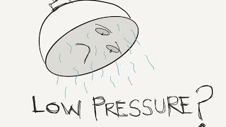 How to Fix Low Shower Pressure for FREE