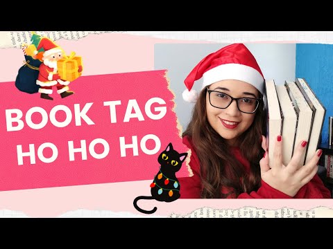 BOOK TAG HO HO HO ??? | Biblioteca da R