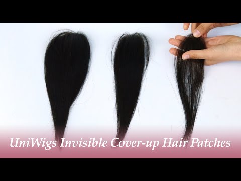 INVISIBLE Cover-up Hair Patches! PERFECT for hair-loss women!