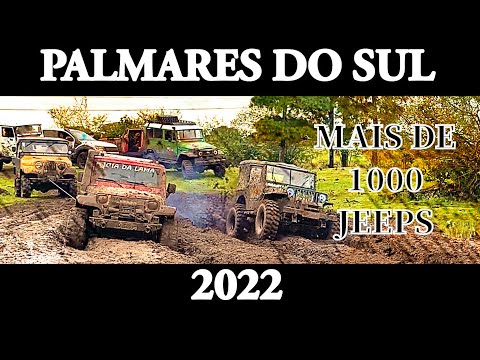TRILHA DE JEEP PALMARES DO SUL 2022