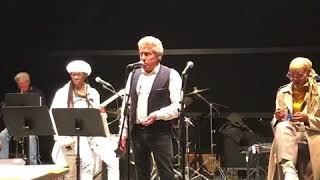 Roger Daltrey and Nile Rogers practicing for the &quot;We Are Family Celebration Gala&quot; performance