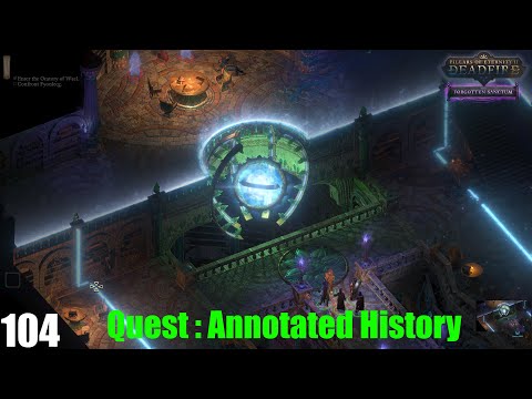 Annotated History - Pillars of Eternity II : Deadfire (Veteran Walkthrough) Part 104