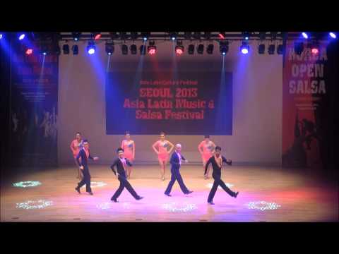 2013Asia Latin Music & Salsa Festival Korea open salsa championships 맘보 꼬리엔떼 (안무 오정은 지야)