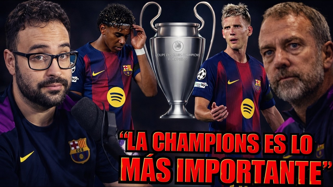 💥FLICK: "La CHAMPIONS es lo MÁS IMPORTANTE y la META del BARÇA" ¡CONTUNDENTE! - MAÑANA ROTACIONES