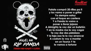 RIP PANDA   (ANUEL AA) LETRA