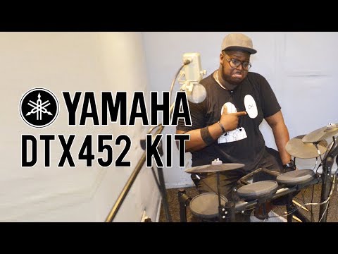Yamaha DTX452 Electronic Drum Kit Review on Kwesi's Corner! | Drumshack London