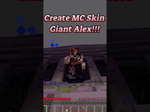 Minecraft CREEPYPASTA: Giant Alex! Craft Mods & Skins