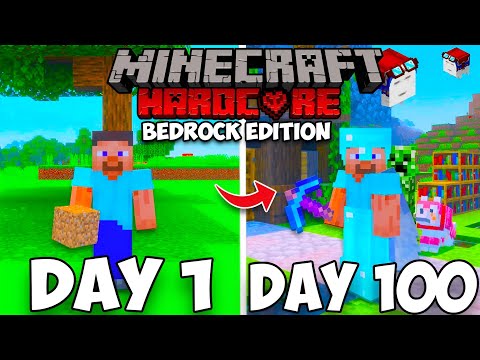 100 Days in Minecraft Bedrock Hardcore… BIG UPDATE!