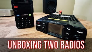 Unboxing Two New Radios