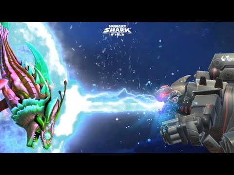 ENEMY COSMIC ALAN VS ENEMY MECHA SHARKJIRA - Hungry Shark World