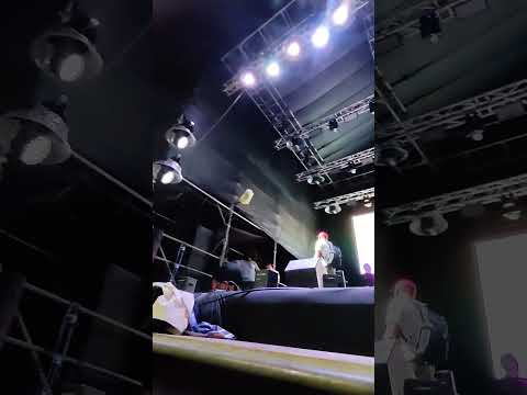lista la tarima para el gran concierto en san Rafael de onoto en portuguesa gracia primitivó cedeño