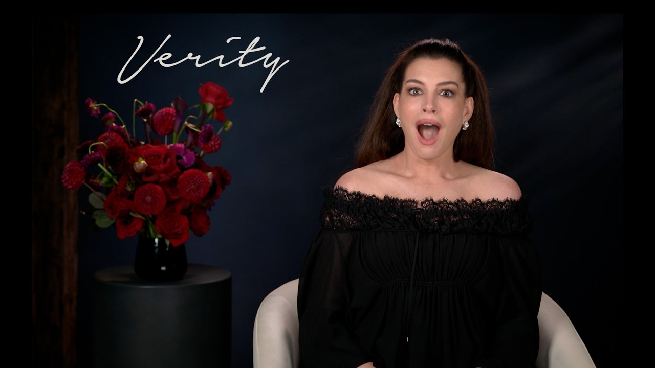 Anne Hathaway on Verity & ACOTAR - YouTube